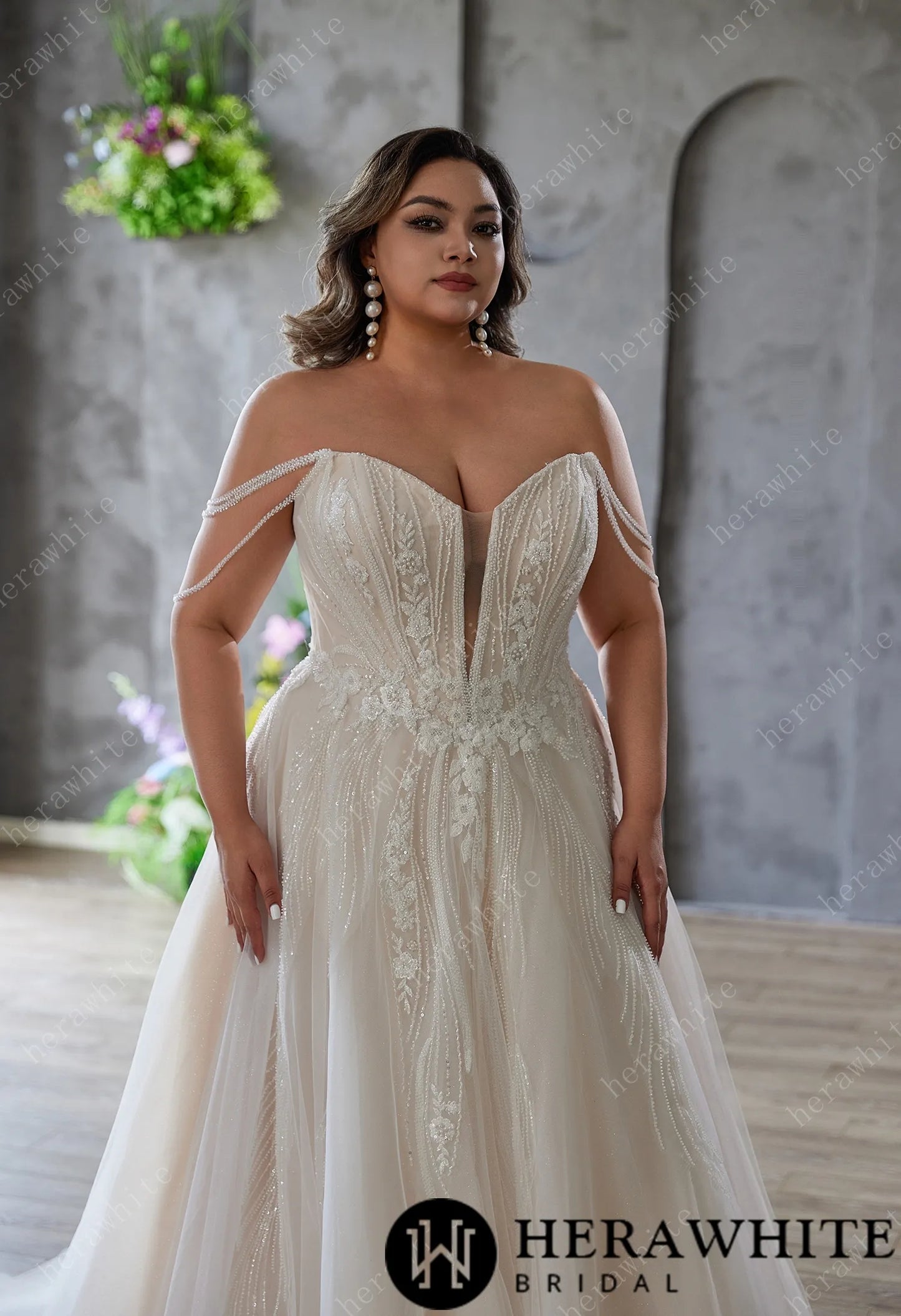 The Dream Wedding Gown – Strapless Sweetheart A-Line Bridal Dress