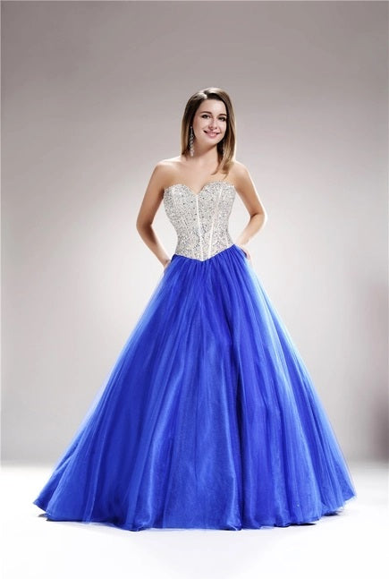 Anny Lee's Sweetheart and Corset Ballgown