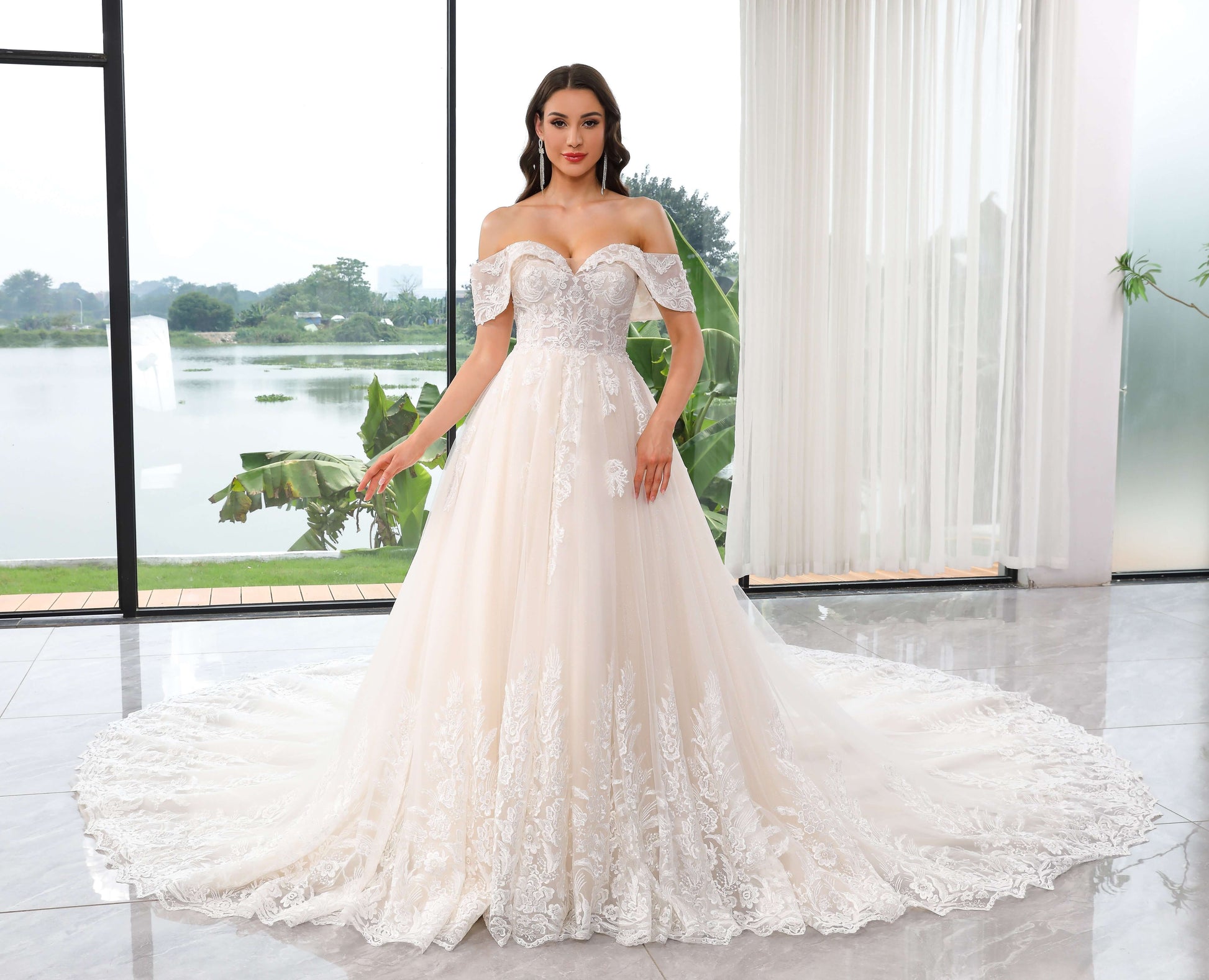 Belle of The Ball Luxury Wedding Gown, ball gown dress for weddings,  ballgown wedding dress