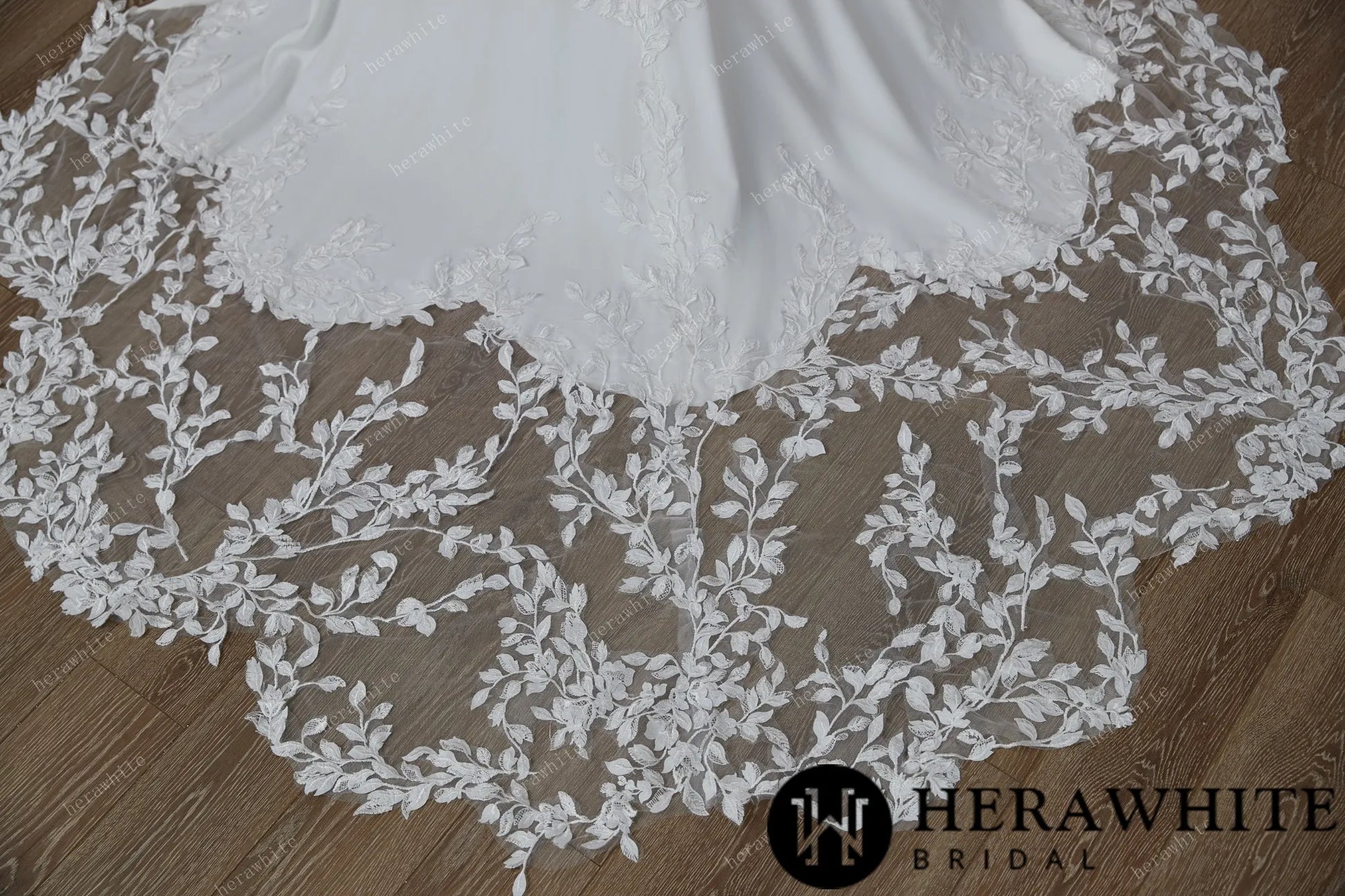 Mystical Mermaid Gown - close-up of Elegance Lace