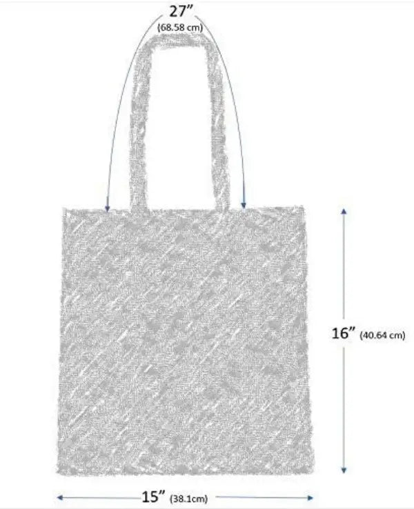 Natural Canvas Maid of Honor and Bridesmaid tote bags