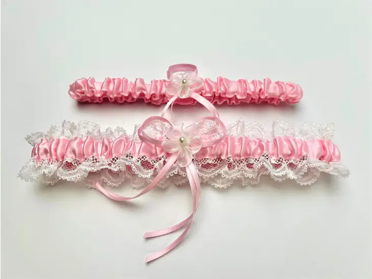 Handmade Lace Garter Belt for Wedding, Bride Toss