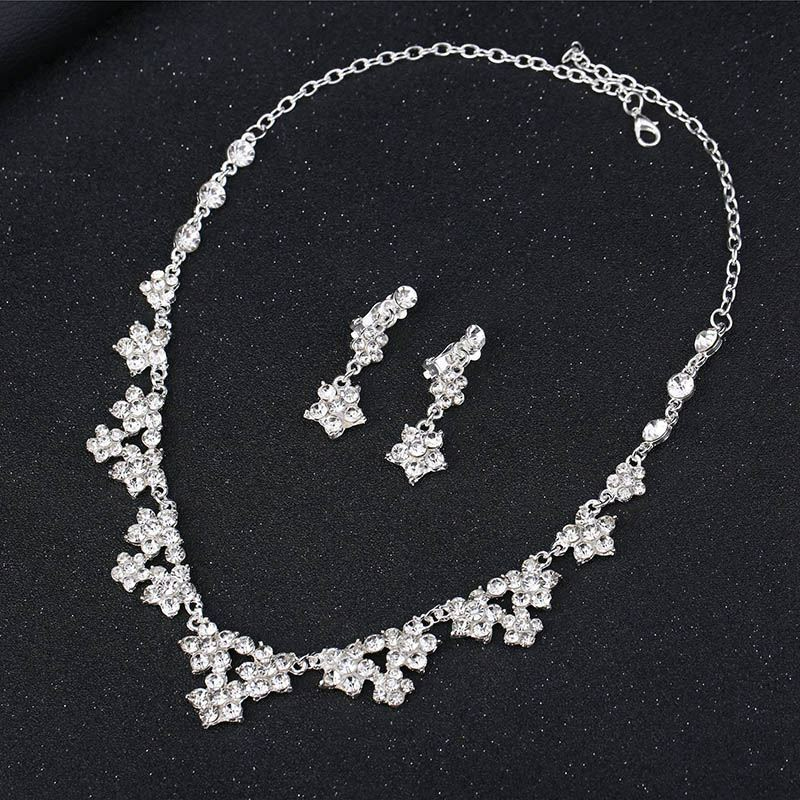 Elegant New Bride Jewelry Set