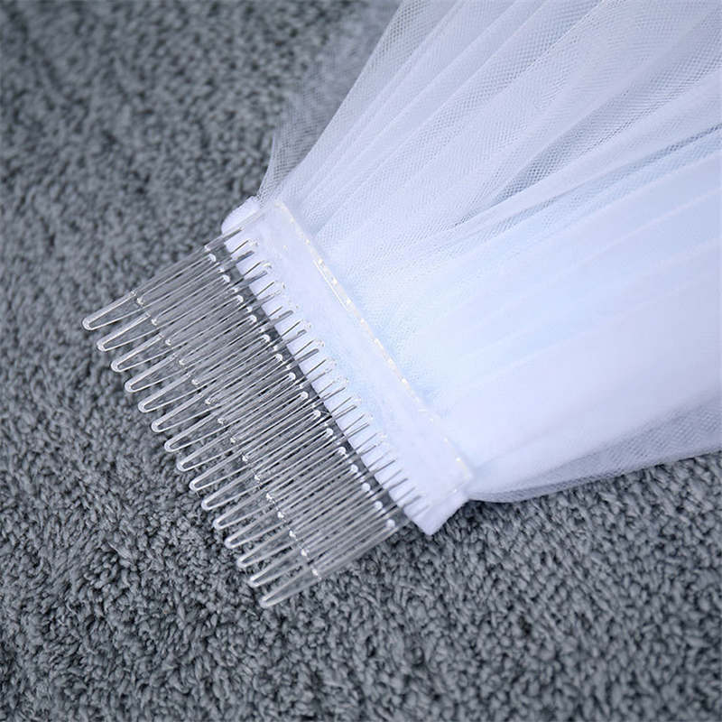 Bridal Classic Design Floor Length Wedding Veil