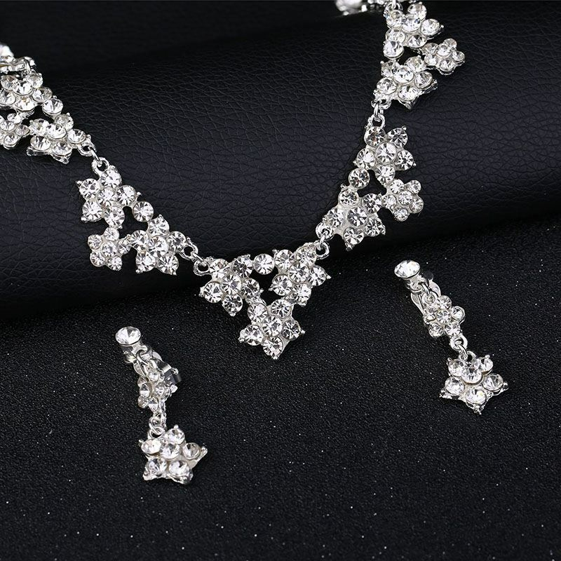 Elegant New Bride Jewelry Set