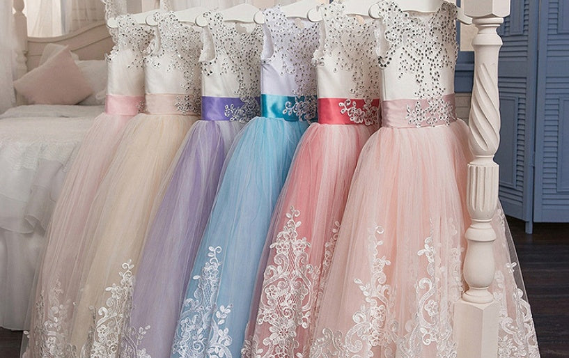 Belle Of The Ball Flower Girl Gown