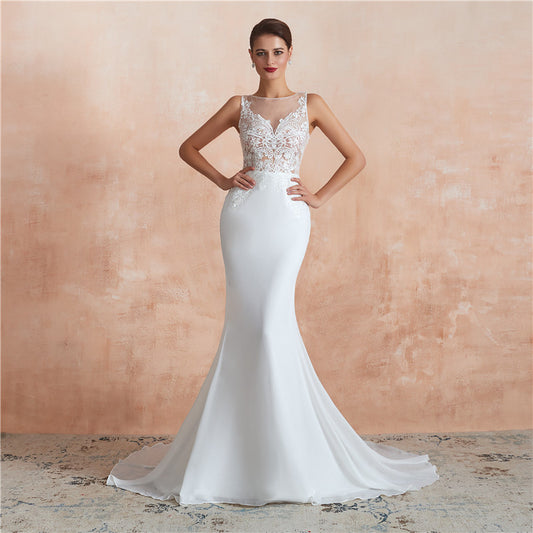 Unforgettable Catwalk Fishtail Wedding Dress