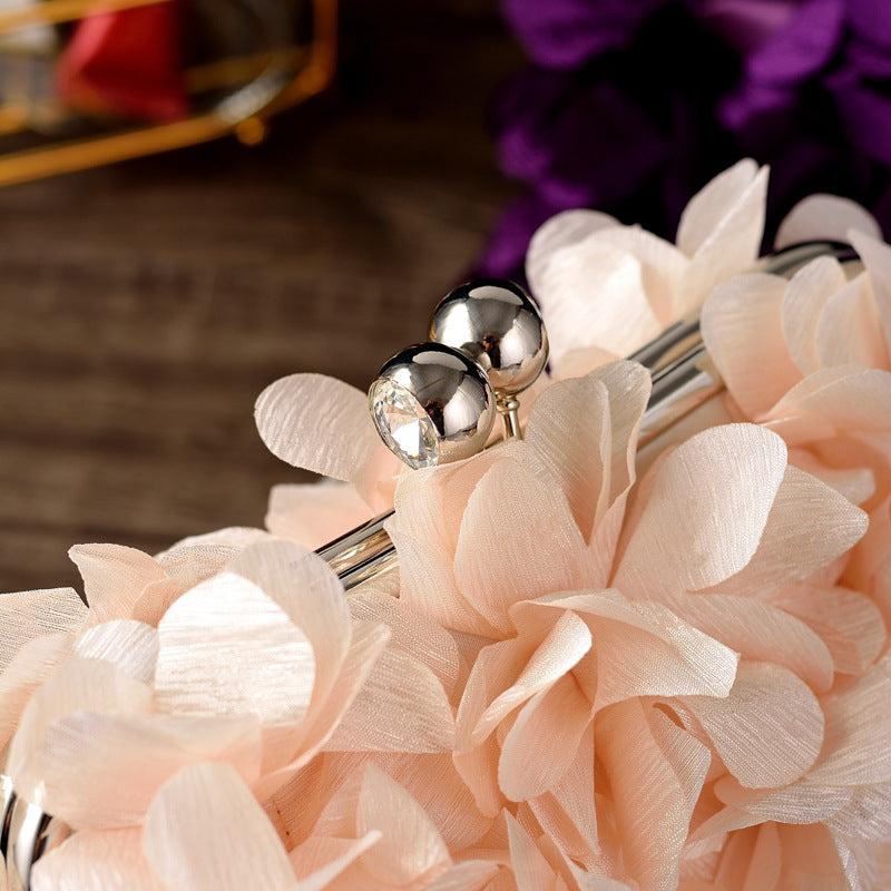 Flower Bridal Evening Banquet Clutch