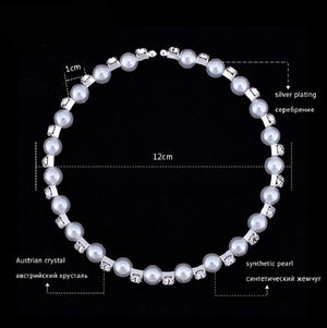 Bridal Diamonds and Pearls 3 Set Suite