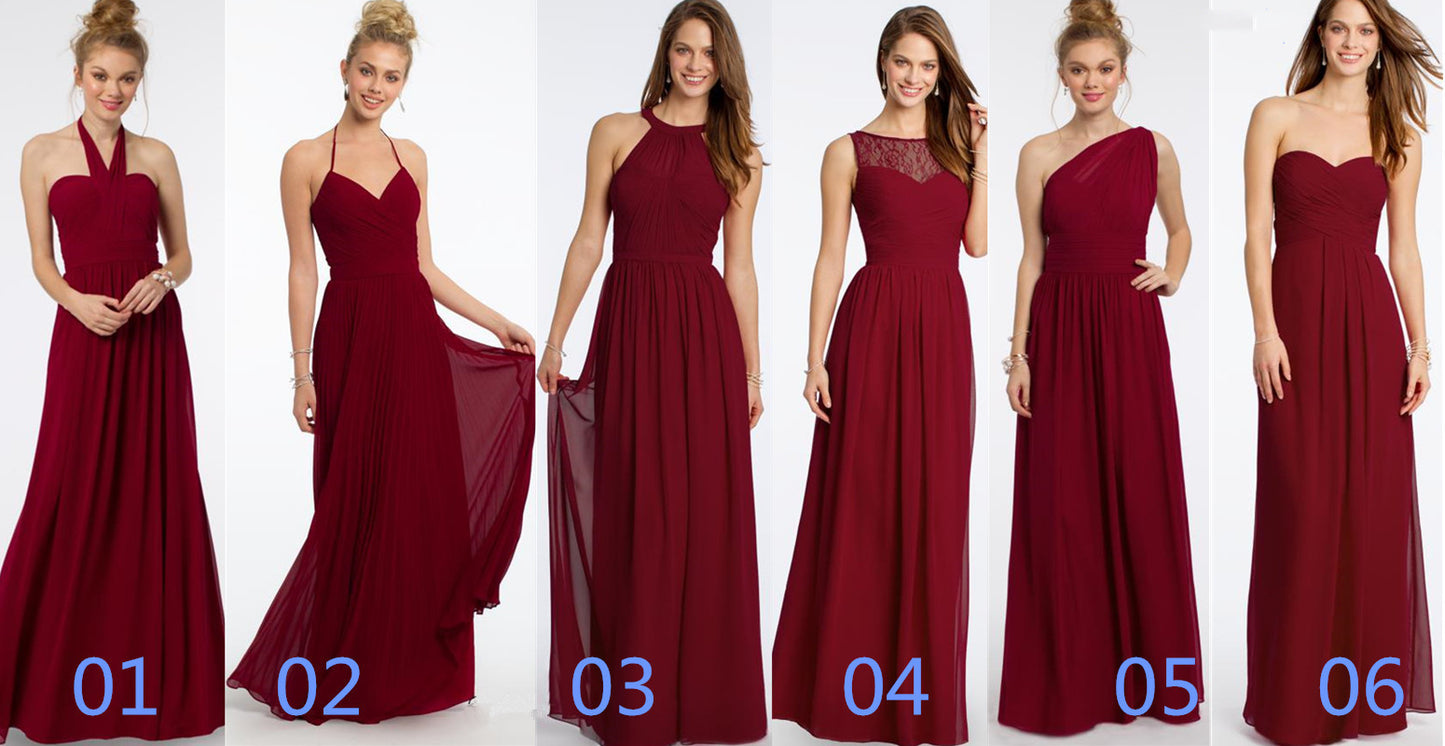 Fashionable Traditional Bridesmaid Dresses For Women