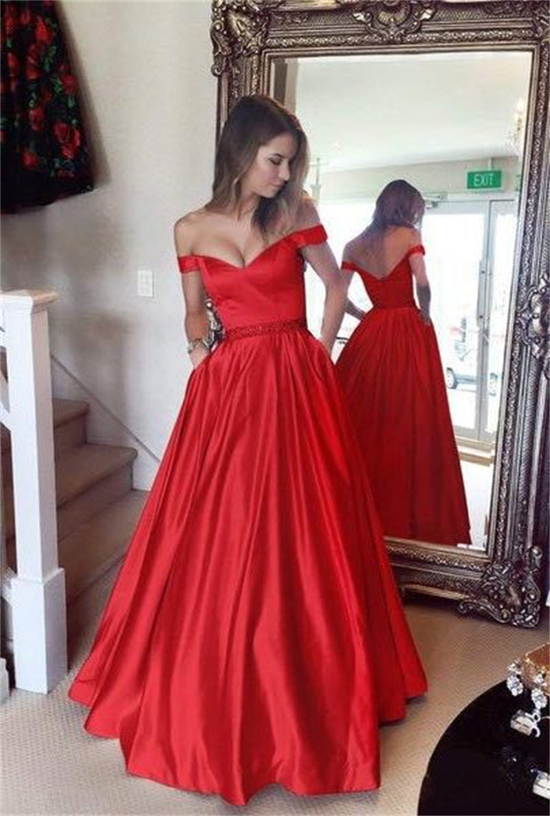 Bridal Party Formal Flowy Fashion Dresses