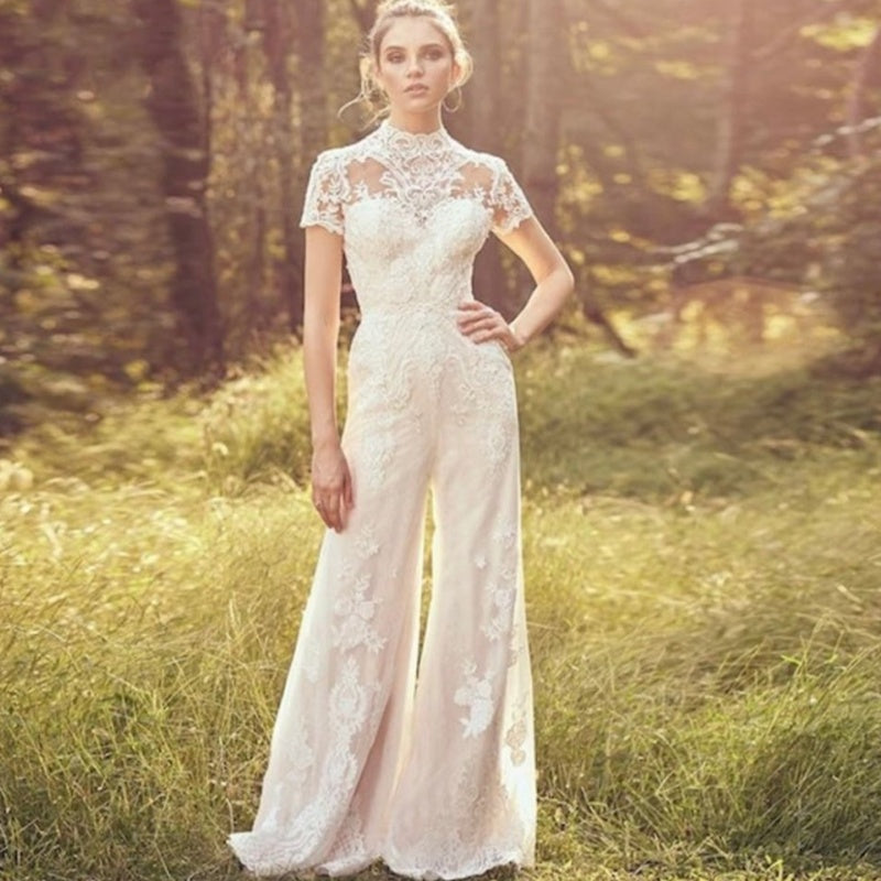 Tiana Bridal Pant Suit – Modern Elegance for the Confident Bride