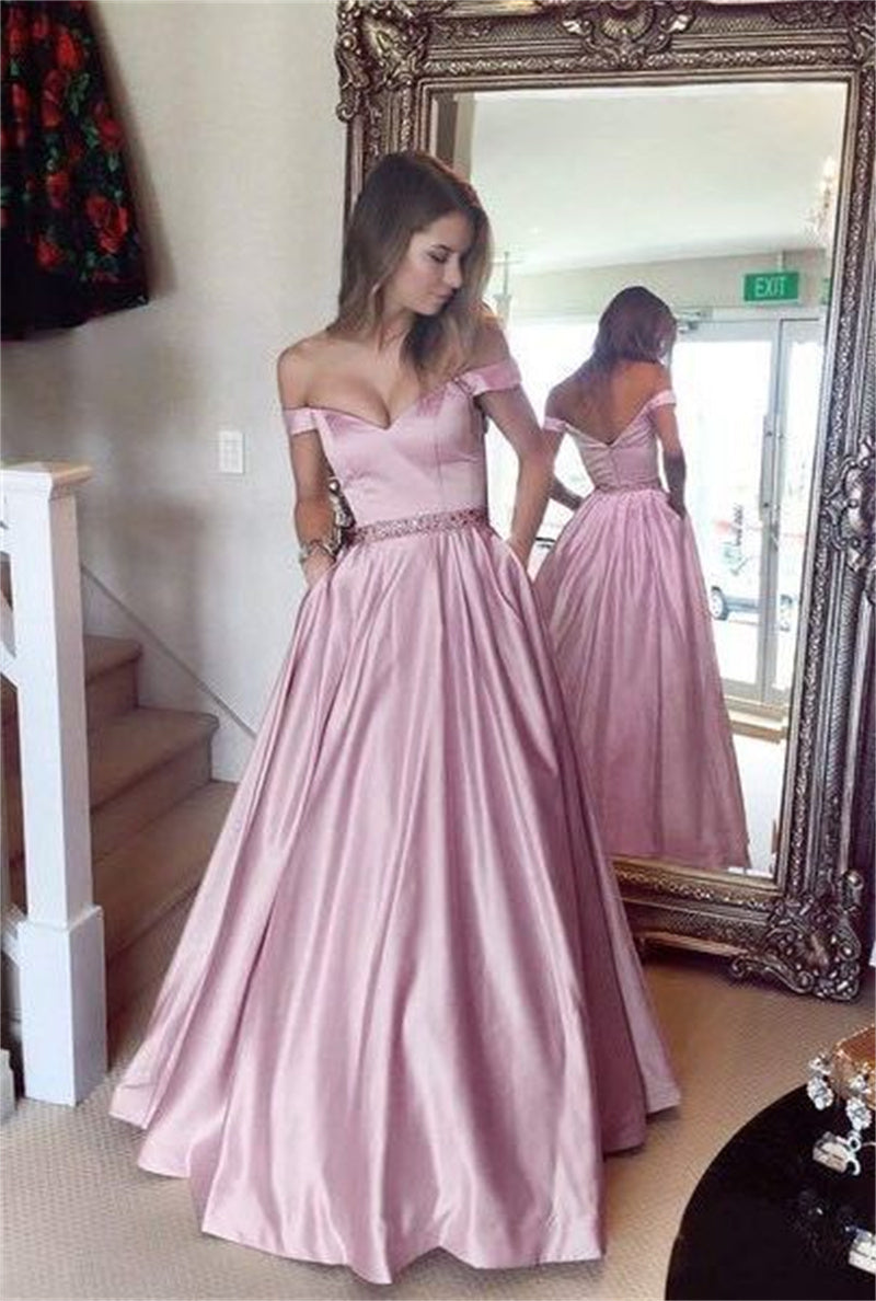 Bridal Party Formal Flowy Fashion Dresses