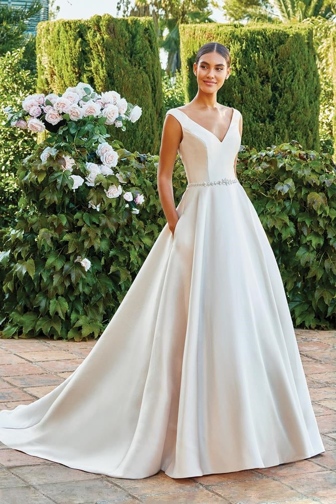 Sincerity Mikado Ballgown Bridal Gown