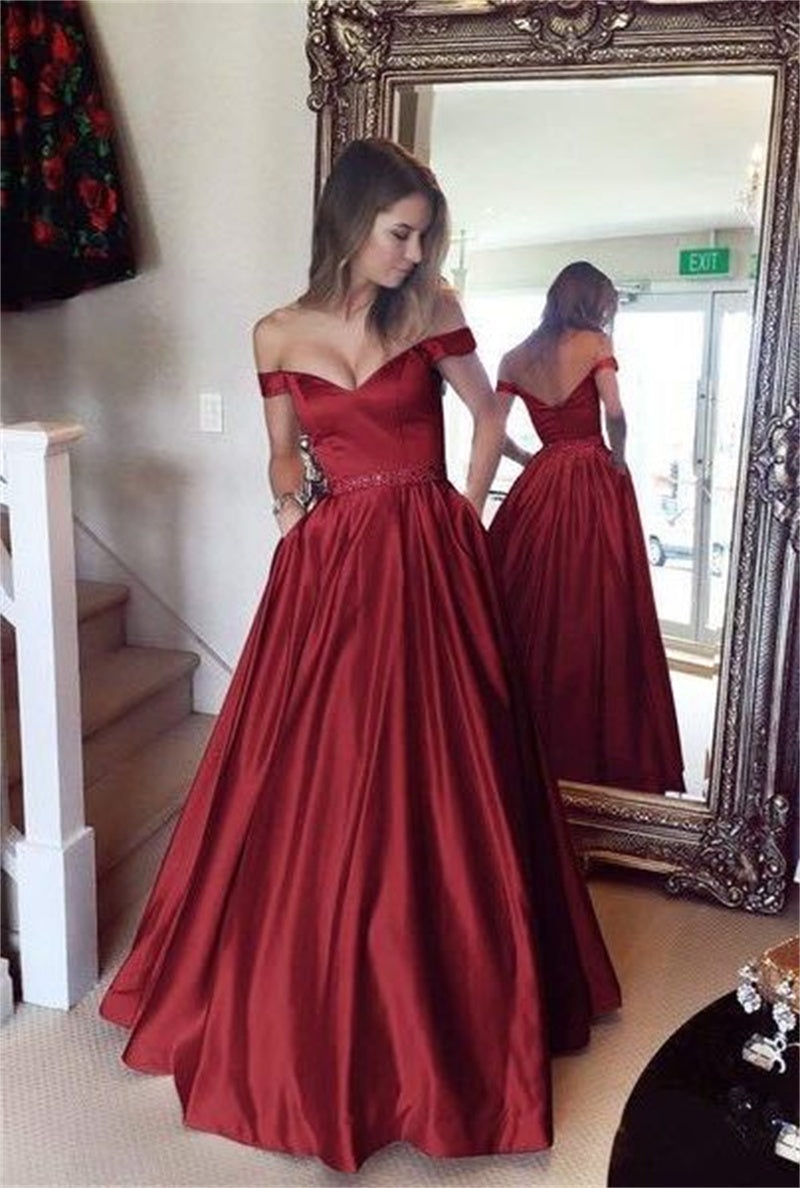 Bridal Party Formal Flowy Fashion Dresses