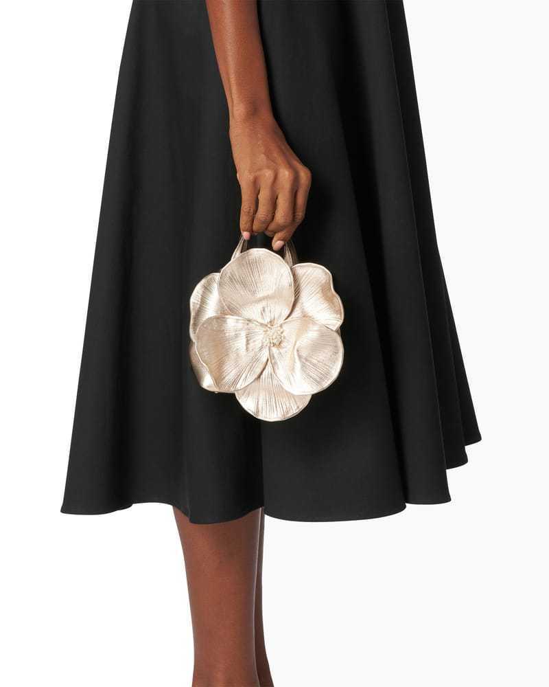 French Style Petal Flower Purse