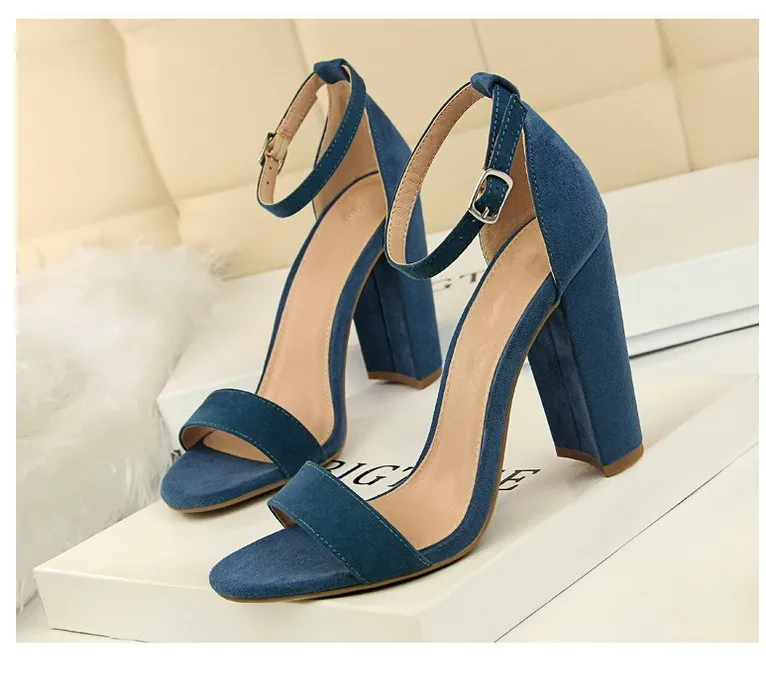 Fashion Banquet Pumps Flock Leather Peep Toe Formal Shoes