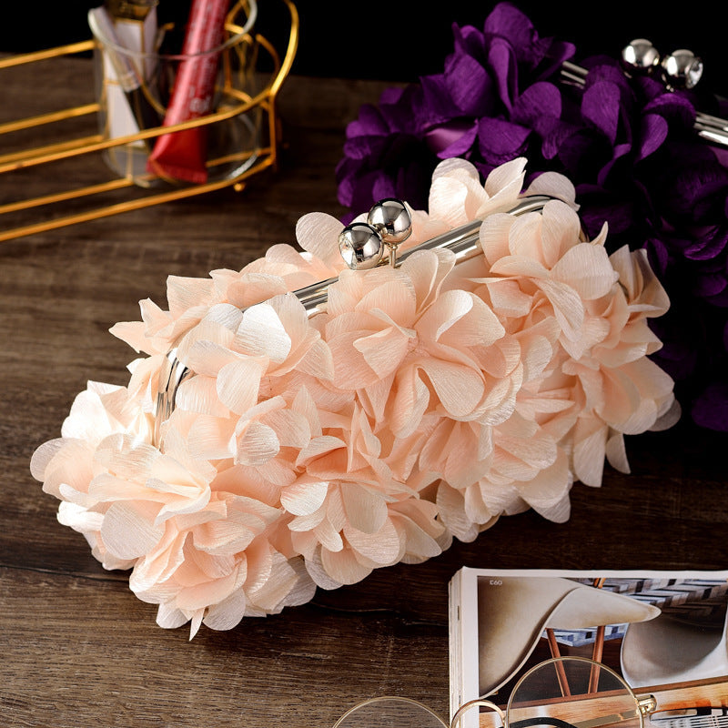 Flower Bridal Evening Banquet Clutch