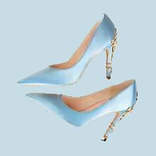 Something Blue Wedding Shoes