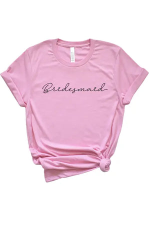 Bridal Wedding Party Bridesmaid T-Shirt