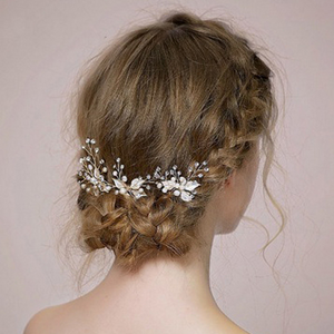 Beautiful Bridal Branch and Leaf Hair Pin